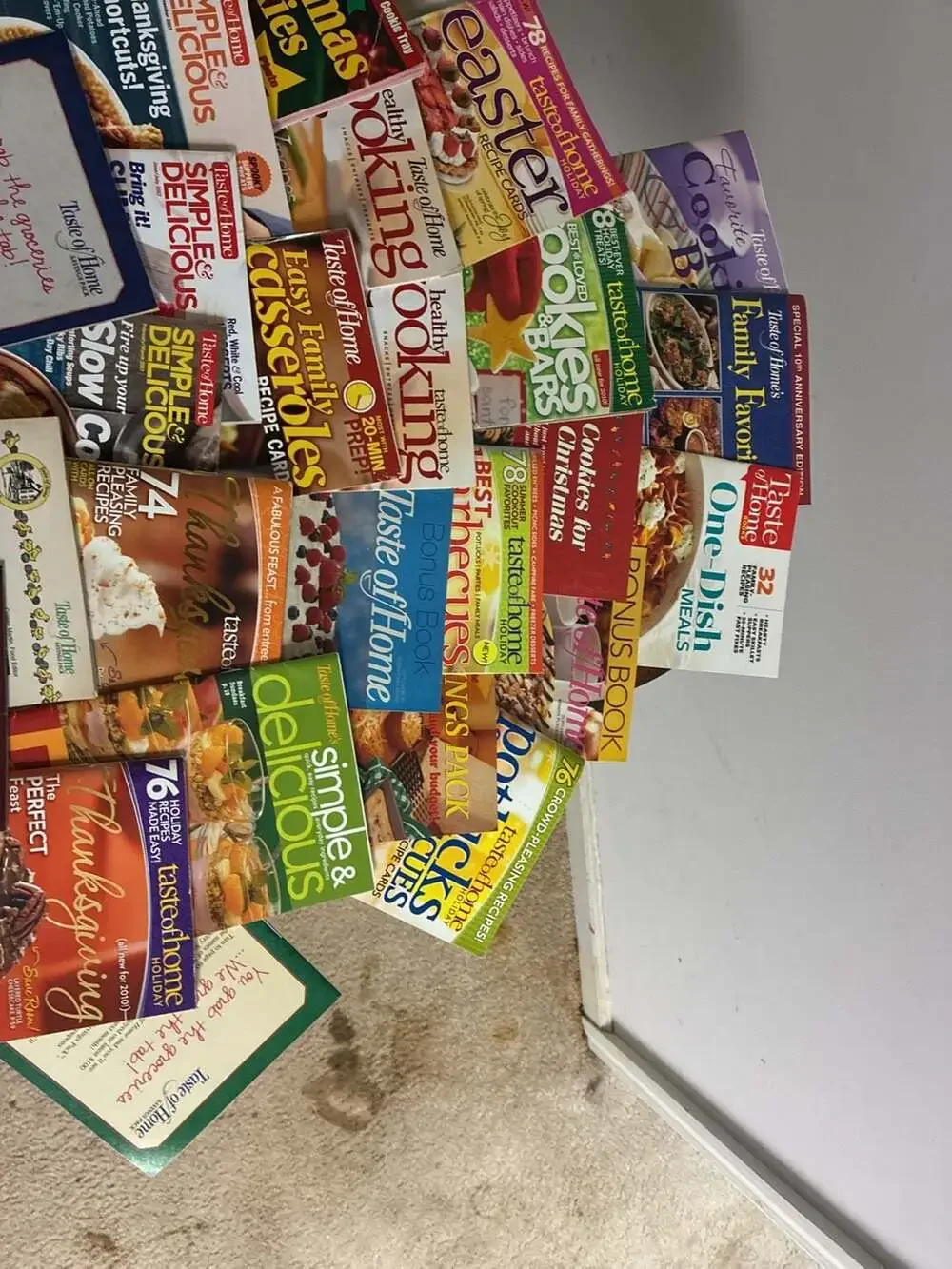 Taste of Home Recipe Magazines Lot of 24 Cookbooks